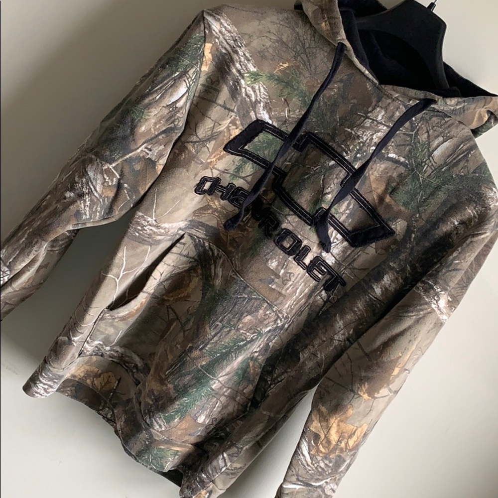 Camouflage sweatshirt